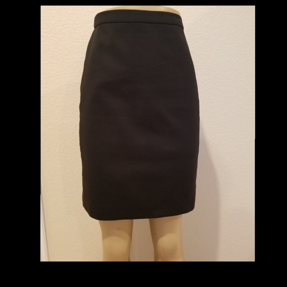 J. Crew Black Pencil Career Skirt - Picture 5 of 7